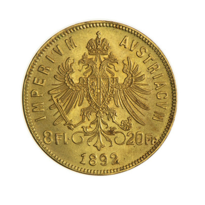 Investičná zlatá minca 5,81 g 8 Gulden Hungary 01103001