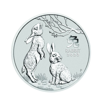 Investičná strieborná minca 1 oz 1 AUD Rabbit 2023 02202311