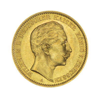 Investičná zlatá minca 7,16 g 20 Reichs mark German Empire 06105546