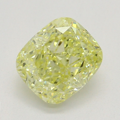 Farebný diamant cushion, fancy žltý, GIA 5872300205 Y5