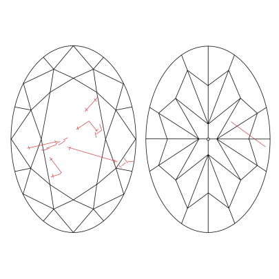 Prírodný farebný diamant s GIA certifikatom oval fancy light žltý 3.01 ct SI2 3841680143_Y4 2