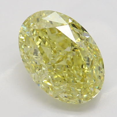 Prírodný farebný diamant s GIA certifikatom oval fancy intense žltý 1.70 ct VS2 3828640293_Y6