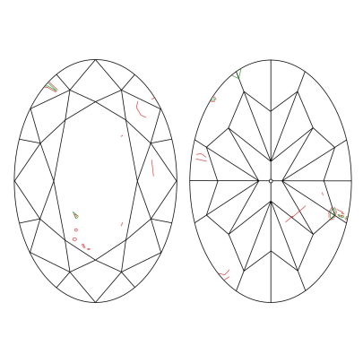 Prírodný farebný diamant s GIA certifikatom oval fancy dark tmavo oranžovo hnedý 1.80 ct SI2 2828440012_T9 2