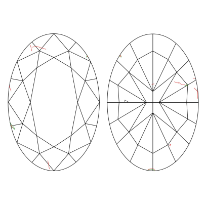 Prírodný farebný diamant s GIA certifikatom oval fancy žltý 1.01 ct SI1 5830700065_Y5 2