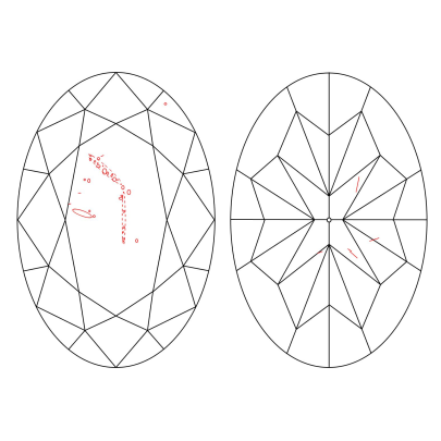 Prírodný farebný diamant s GIA certifikatom oval fancy intense žltý 1.05 ct SI2 3841940033_Y6 2