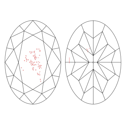 Prírodný farebný diamant s GIA certifikatom oval fancy s nahnedlo žltou farbou 1.03 ct SI2 5851580105_Y5 2