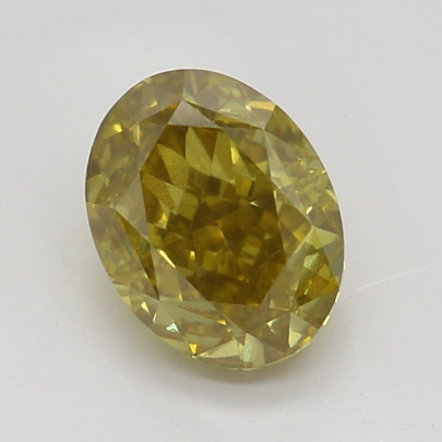 Prírodný farebný diamant s GIA certifikatom oval fancy deep hlboko nahnedlo žltý 0.75 ct SI1 3852020053_Y8
