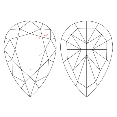 Prírodný farebný diamant s GIA certifikatom slza fancy hnedožltý 1.03 ct VS2 5851160015_Y5 2