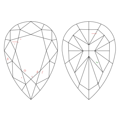 Prírodný farebný diamant s GIA certifikatom slza fancy dark tmavo žlto hnedý 1.35 ct SI1 2827750162_T9 2