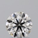 Prírodný diamant okrúhly briliant, SI2, H, 1,01ct, GIA