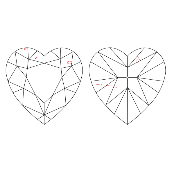 Inkluzie a cistota v prirodnom farebnom diamante srdce fancy deep tmavo žltý 1.07 ct SI1 3829740053_Y8