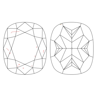 Prírodný farebný diamant s GIA certifikatom cushion fancy dark tmavo žltkasto hnedý 4.32 ct SI1 7828440097_T9 2