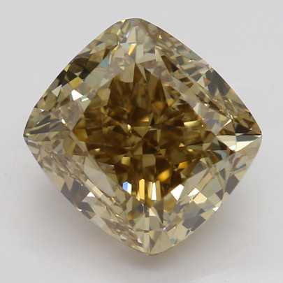 Prírodný farebný diamant s GIA certifikatom cushion fancy dark tmavo žltkasto hnedý 3.01 ct VS2 1841890020_T9