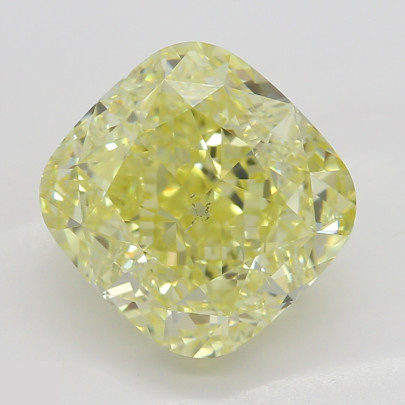 Prírodný farebný diamant s GIA certifikatom cushion fancy intense žltý 2.56 ct SI1 5829090325_Y6