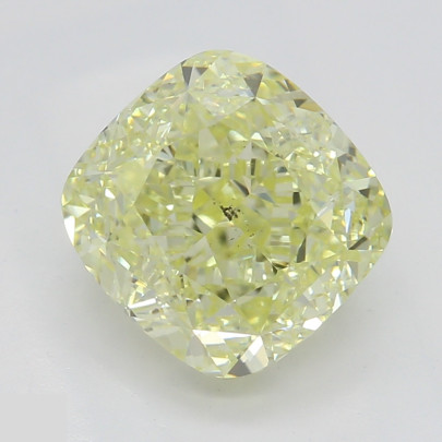Prírodný farebný diamant s GIA certifikatom cushion fancy light žltý 2.04 ct SI2 6828110436_Y4