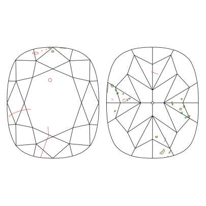 Prírodný farebný diamant s GIA certifikatom cushion fancy žltohnedý 2.10 ct SI2 8828440048_T5 2