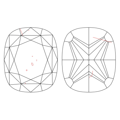 Prírodný farebný diamant s GIA certifikatom cushion fancy dark tmavo hnedý 2.04 ct SI2 6828440086_T9 2