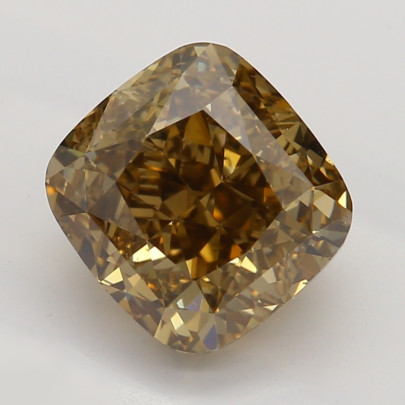 Prírodný farebný diamant s GIA certifikatom cushion fancy dark tmavo žlto hnedý 1.65 ct SI1 6828440006_T9
