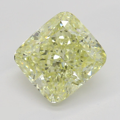 Prírodný farebný diamant s GIA certifikatom cushion fancy light žltý 1.52 ct SI2 2827940222_Y4