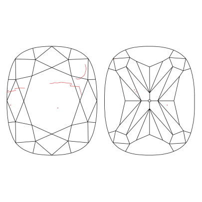 Prírodný farebný diamant s GIA certifikatom cushion fancy dark tmavo žltkasto hnedý 1.54 ct SI2 2841740022_T9 2