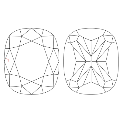 Prírodný farebný diamant s GIA certifikatom cushion fancy intense žltý 1.01 ct VS2 3829600153_Y6 2