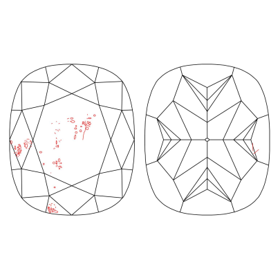 Prírodný farebný diamant s GIA certifikatom cushion fancy žltý 1.10 ct SI2 1851510051_Y5 2