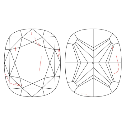 Prírodný farebný diamant s GIA certifikatom cushion fancy s nahnedlo žltou farbou 1.11 ct SI2 4851640054_Y5 2