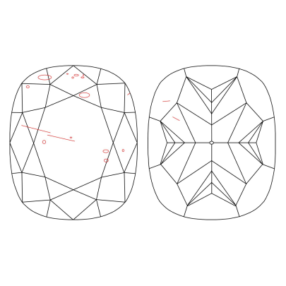 Prírodný farebný diamant s GIA certifikatom cushion fancy s nahnedlo žltou farbou 1.37 ct SI2 3827860413_Y5 2