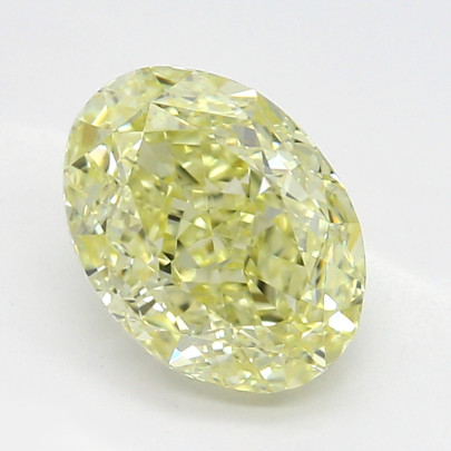Prírodný farebný diamant s GIA certifikatom oval fancy light žltý 1.01 ct VVS2 8824980228_Y4