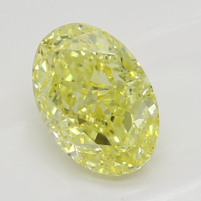 Prírodný farebný diamant s GIA certifikatom oval fancy intense žltý 1.22 ct VS1 7830960547_Y6