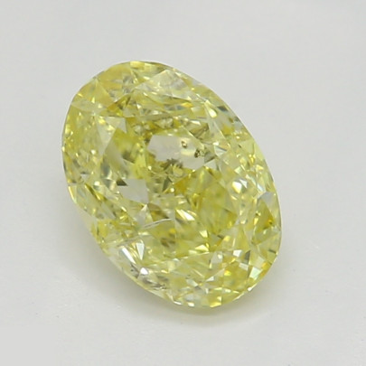 Prírodný farebný diamant s GIA certifikatom oval fancy intense žltý 0.50 ct I1 1851560070_Y6
