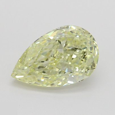 Prírodný farebný diamant s GIA certifikatom slza fancy light žltý 1.01 ct I1 5827490665_Y4