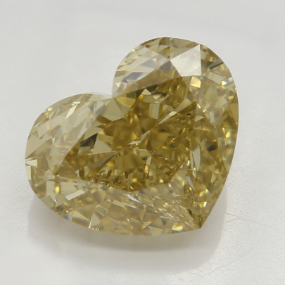 Prírodný farebný diamant s GIA certifikatom srdce fancy hnedožltý 3.29 ct VS1 9852000009_Y5