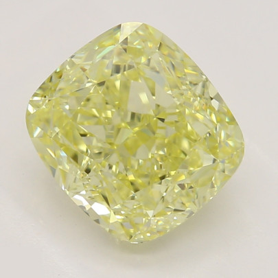 Prírodný farebný diamant s GIA certifikatom cushion fancy žltý 2.11 ct VVS2 2830980452_Y5