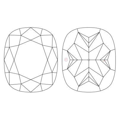 Prírodný farebný diamant s GIA certifikatom cushion fancy light žltý 2.21 ct VS1 8830960718_Y4 2