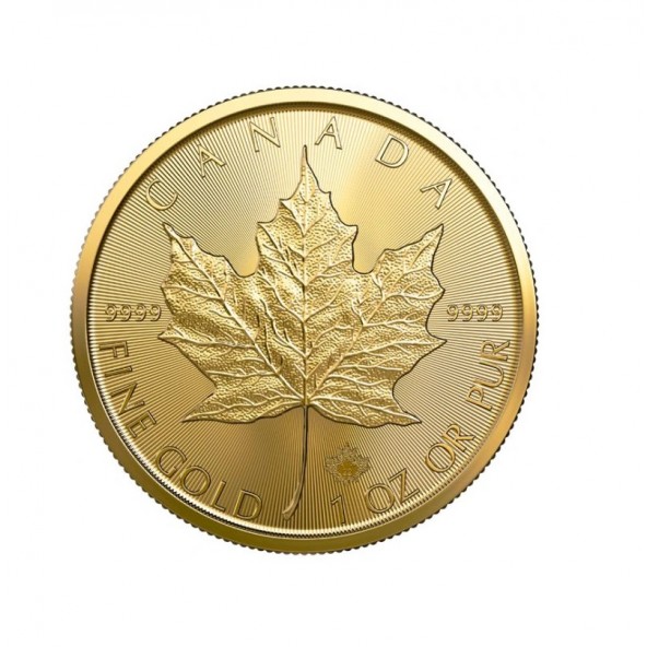 Investičná zlatá minca 1 oz  Maple leaf 50 dollars 04102201-22