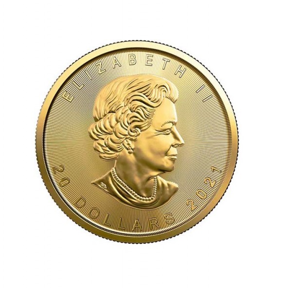 Investičná zlatá minca 12 oz  Maple leaf 20 dollars 04102202-21