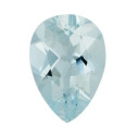 Akvamarín slza 5 x 3 mm, B, Fazetovaný