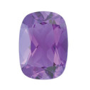 Ametyst antický cushion 12 x 10 mm, A, Fazetovaný