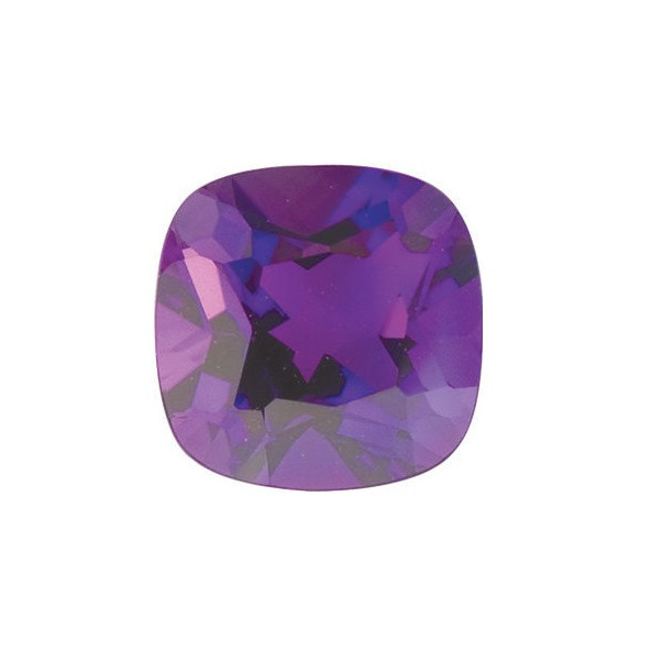 Ametyst antický štvorec 6 x 6 mm 0,85ct Fazetovaný AMVFAAPU-6