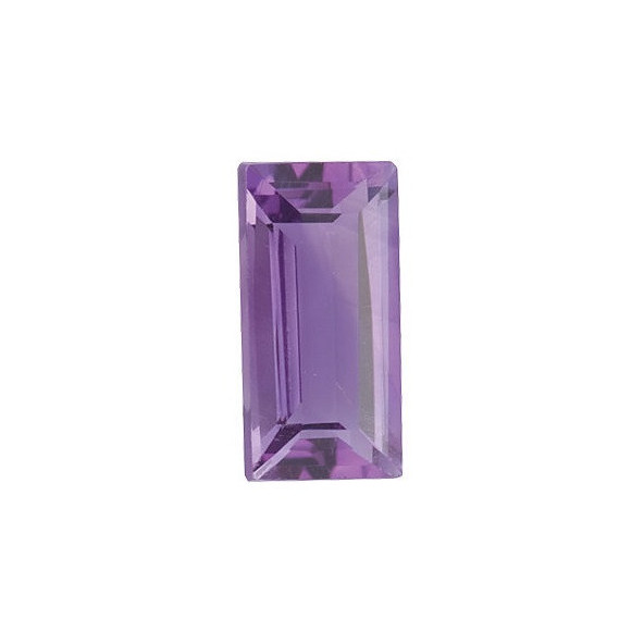 Ametyst rovná bageta 5 x 3 mm 0,3ct Fazetovaný AMBFAPU-5-2