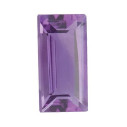 Ametyst rovná bageta 5 x 3 mm, A, Fazetovaný