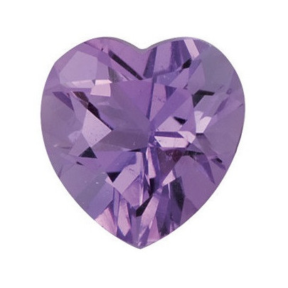 Ametyst srdce 10 x 10 mm 3,73ct Fazetovaný AMHFAPU-10