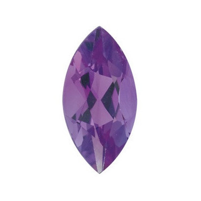 Ametyst markíz 12 x 6 mm 1,64ct Fazetovaný AMMFAPU-12