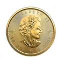 Investičná zlatá minca 1/4 oz  Maple leaf 10 dollars