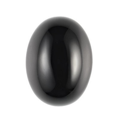 Ónyx ovál 6 x 4 mm 0,56ct Kabošon OXOKSJT-6