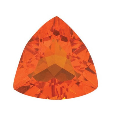 Opál Mexický ohnivý trillion 6 x 6 mm 0,48ct Fazetovaný OPTFAAFO-6