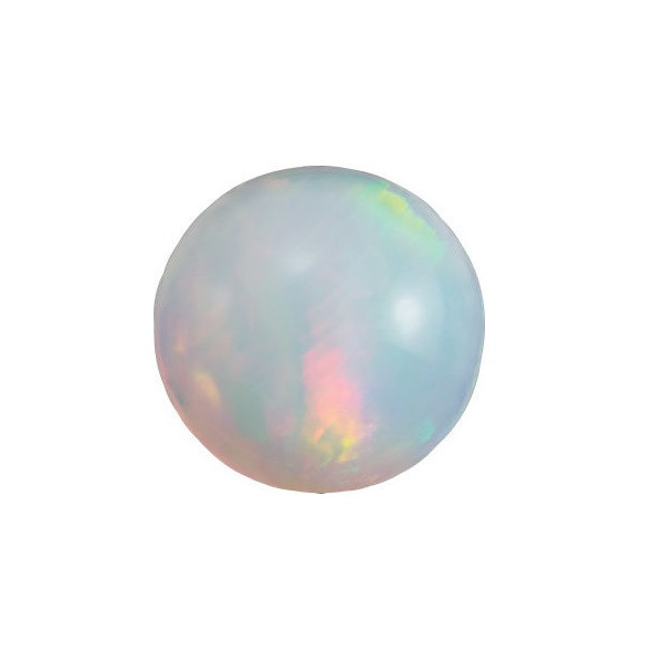 Opál etiópsky okrúhly 10 mm 2,86ct Kabošon OPRKSW-10
