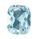 Topás Sky Blue antický cushion 9 x 7 mm, AA, Fazetovaný