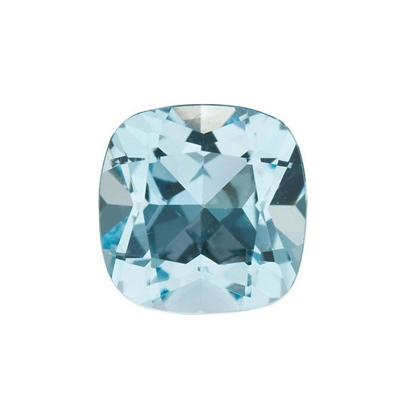 Topás Sky Blue antický štvorec 6 x 6 mm 1,12ct Fazetovaný TPVFAASY-6